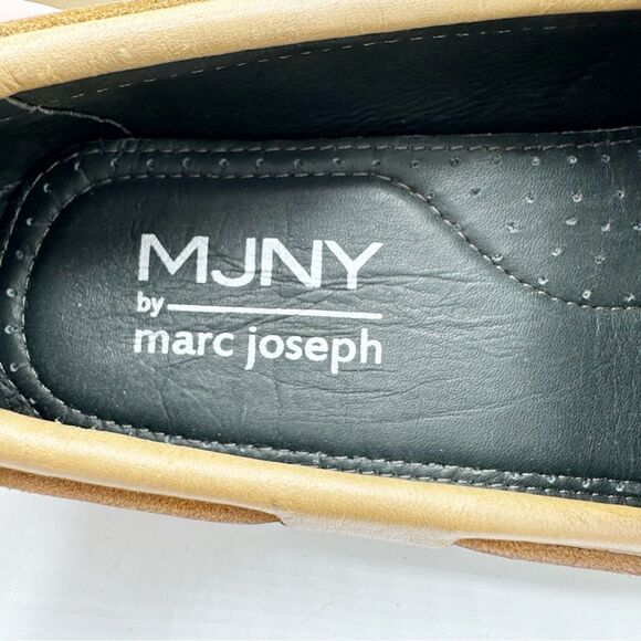 MJNY Marc Joseph Tan Plain Slip-On‎ Driving Moccasin Sz 10 main image 5